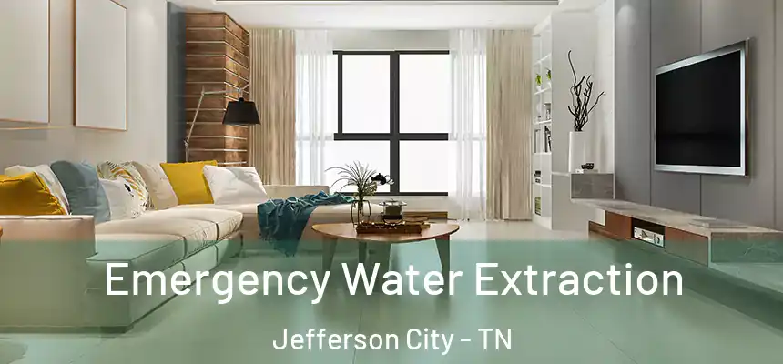 Emergency Water Extraction Jefferson City - TN