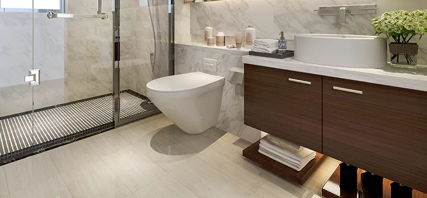 Burst Pipe Bathroom Cleanup in Jefferson City