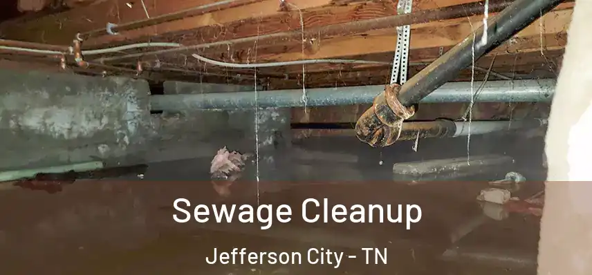 Sewage Cleanup Jefferson City - TN